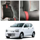 Suzuki Alto Type R Black Red Seat Covers - Model 2019-2021