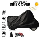 Full Size Scratch & 100 % Water Proof Bike covers Top Cover with waterproof Dustproof Heatproof In very cheaper price Black bike cover