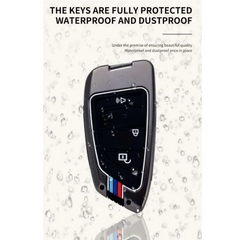 Hyundai Tucson Key Cover With Metal Shell - Model 2020-2024