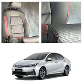 Toyota Corolla Breathable Black Red Seat Covers - Model 2014-2021
