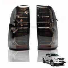 LED Tail Light Smoke Black Lamp For Toyota Hilux Vigo
