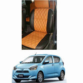 Seat Cover for Daihatsu Coure in Japanese Leather