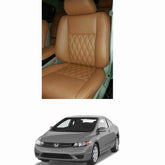 Seat Cover for Civic 2007 to 2012 in Japanese Leather