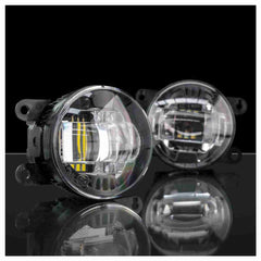 LED Fog Lamps / Fog Lights Pair Universal Built in