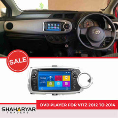 Toyota Vitz 2012 to 2014 – DVD Player HD