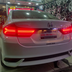 Back Lava Light Smoke with Red Crystals for Honda City 2022