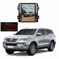 Toyota Fortuner 2017 to 2019 Android Panel HD Player IPS Display Multimedia System