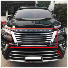 Front Grill Chrome Black Taiwan for Toyota Fortuner 2017 to 2020