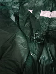 Rain Suit | China PVC Glitter Green waterproof Rain Suit (free size)