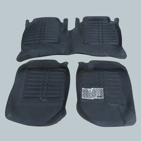 Used Suzuki Ciaz 5D Custom Floor Mat Black 3 PCS - Model 2017-2021