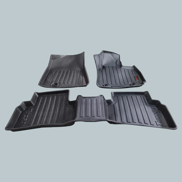 Hyundai Tucson TPE Floor Mat Black 3 Pcs - Model 2022-2024