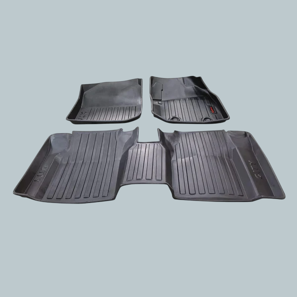 Honda City TPE Floor Mat Black 3 Pcs - Model 2009-2021