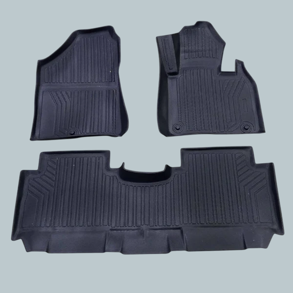 KIA Sorento TPE Floor Mat Black 3 Pcs - Model 2020-2022