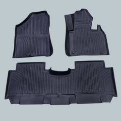 KIA Sorento TPE Floor Mat Black 3 Pcs - Model 2020-2022