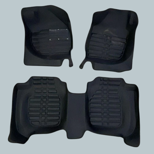 Honda Vezel 5D Custom Floor Mat Black 3 Pcs - Model 2013-2021