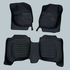 Honda Vezel 5D Custom Floor Mat Black 3 Pcs - Model 2013-2021