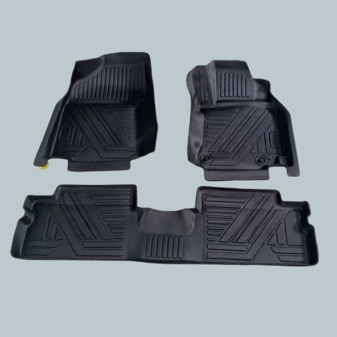 Toyota Corolla TPE Floor Mat Black 3 Pcs - Model 2009-2014