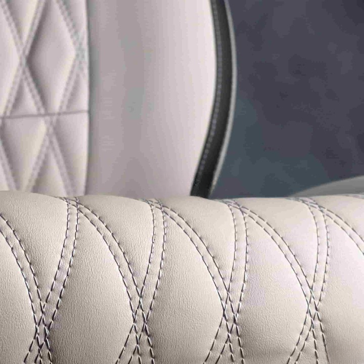 Suzuki Alto Diamond Cut Beige Black Seat Covers - Model 2019-2021