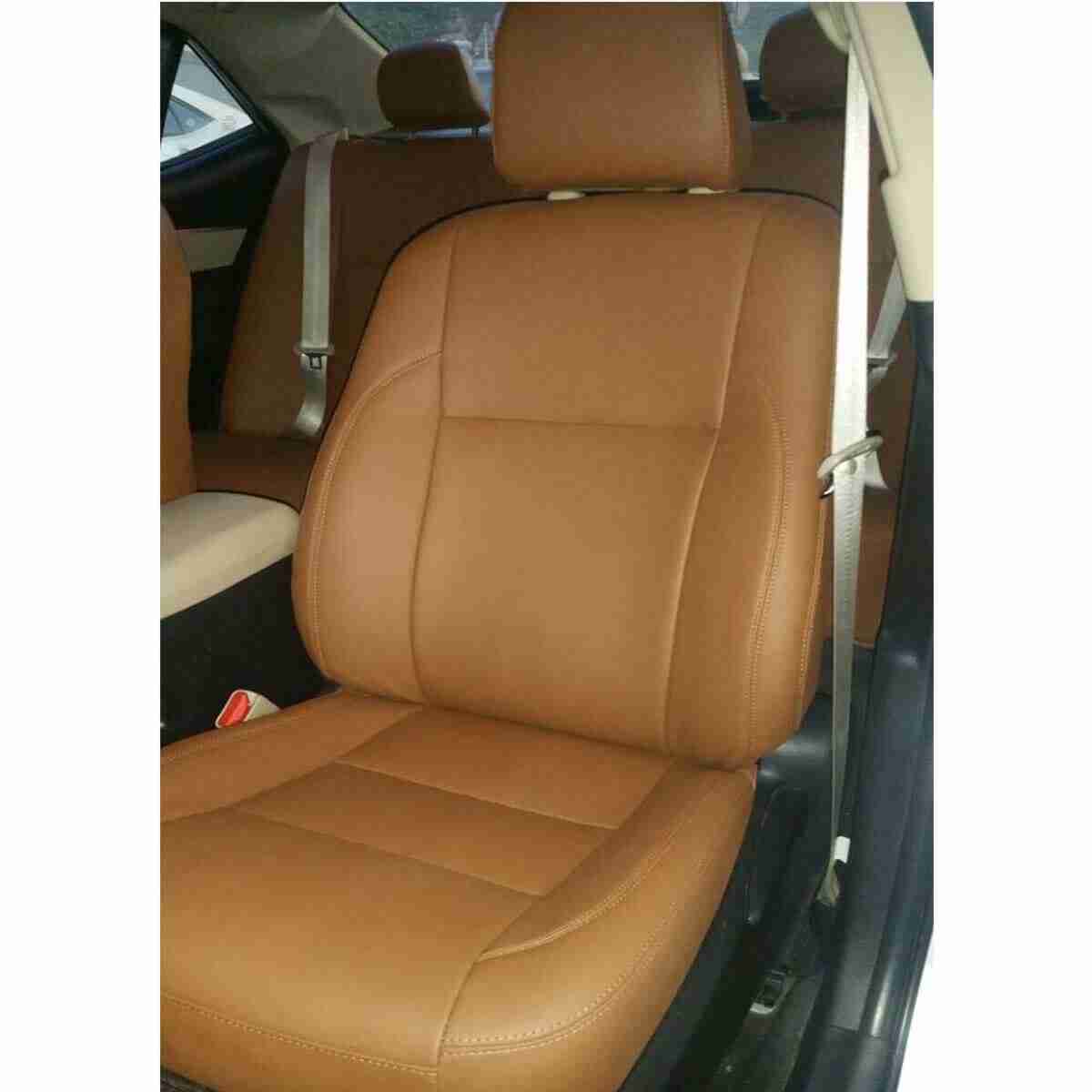Seat Cover for Corolla 2014 to 2020 in Japanese Rexine