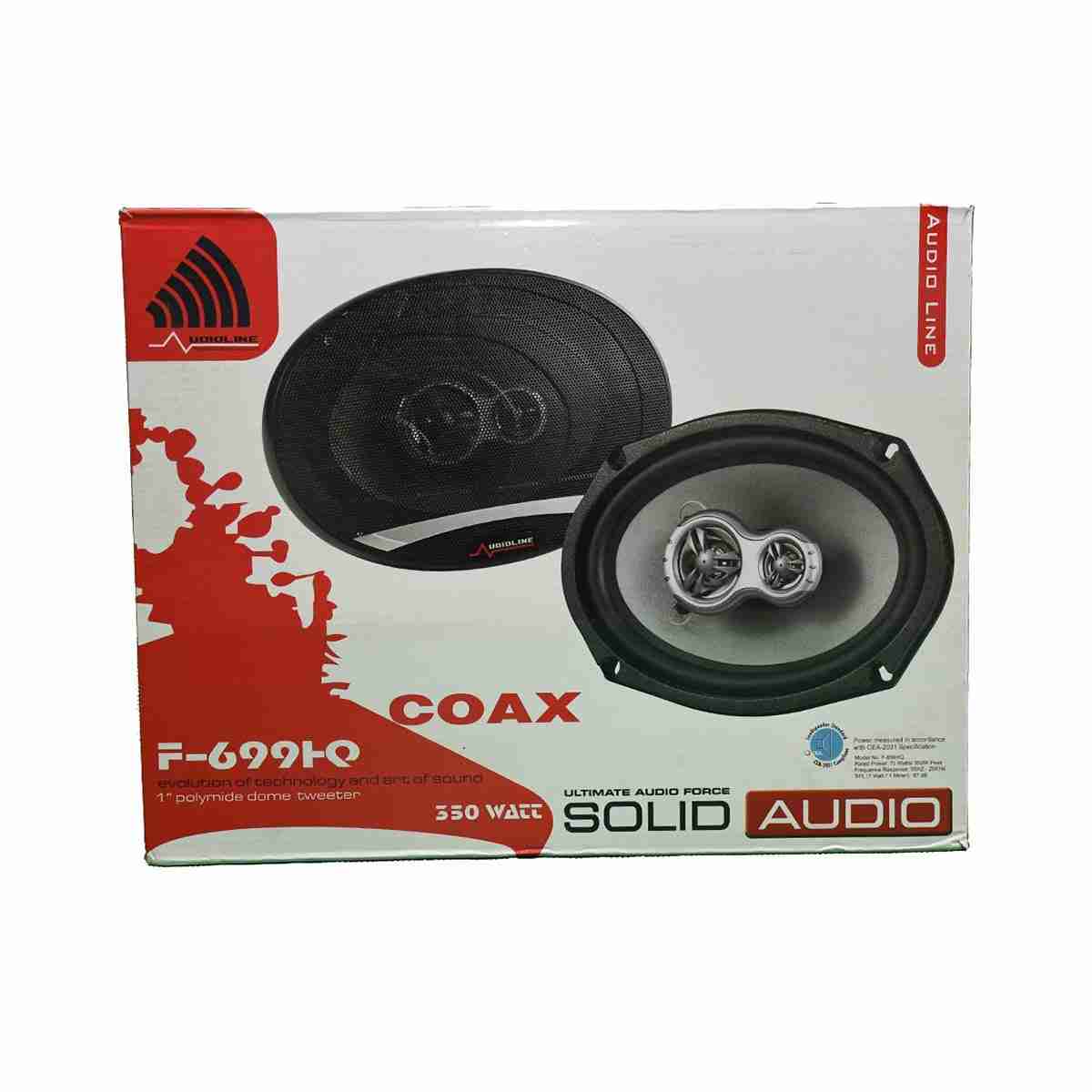 Solid Audio F-699 6 x 9″ Speaker