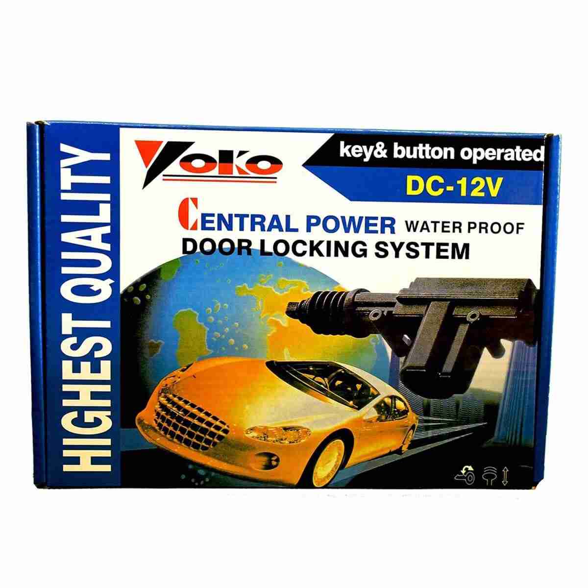 Car Central Door Locking Motor – Central Door Lock Motor Set of 4 Pcs