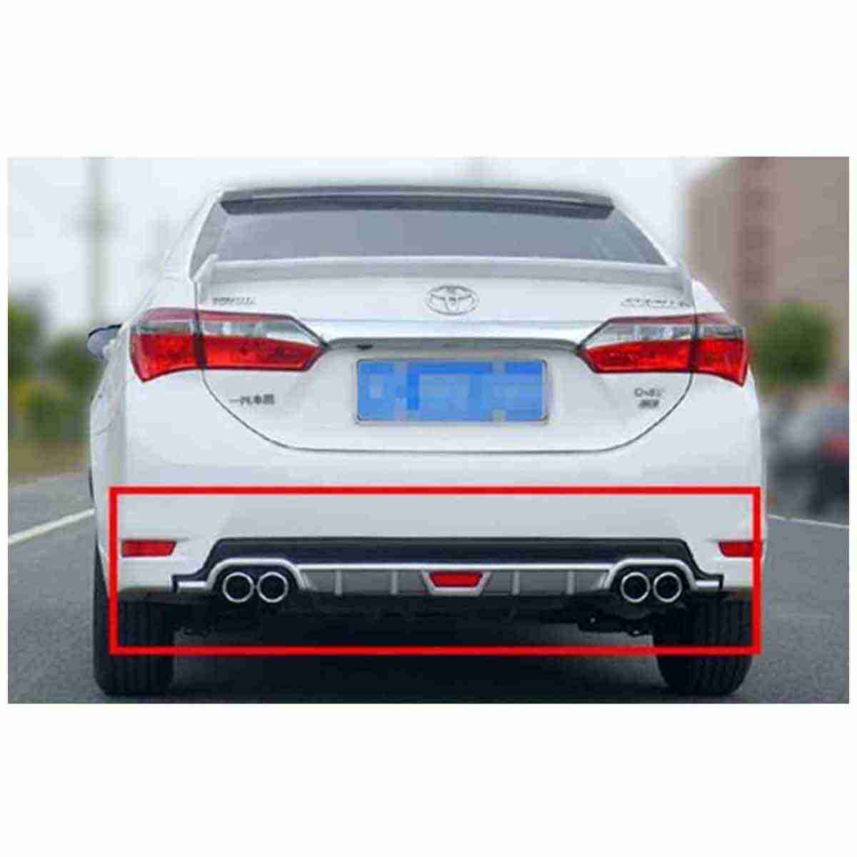 Back Bumper Diffuser Corolla 2014 to 2019