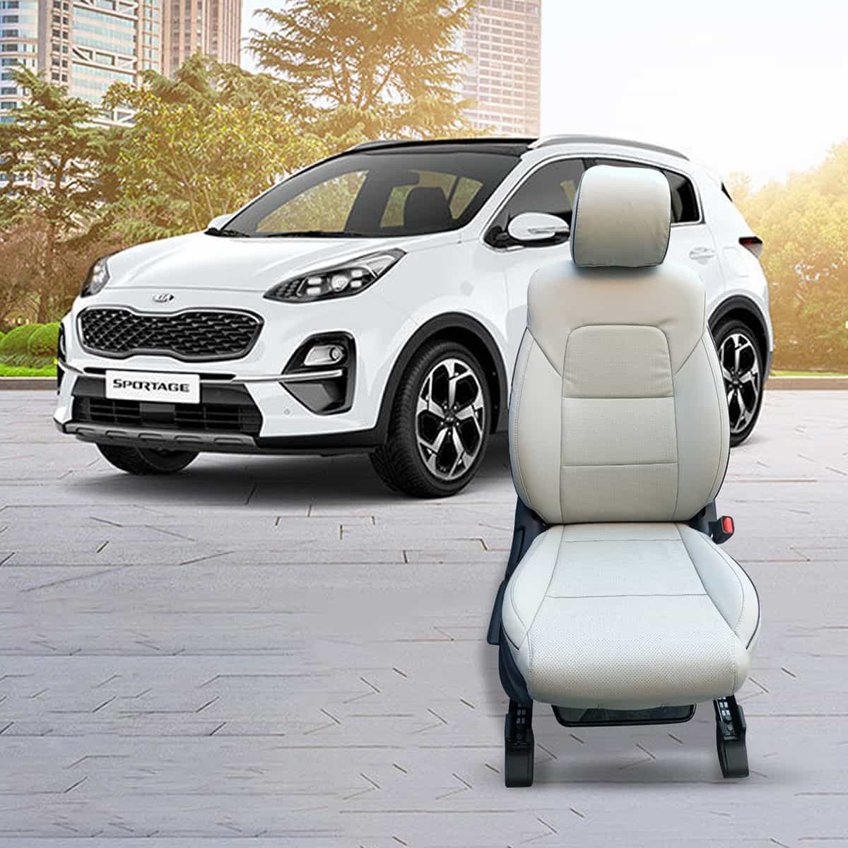 KIA Sportage Breathable Seat Covers Grey - Model 2019-2024