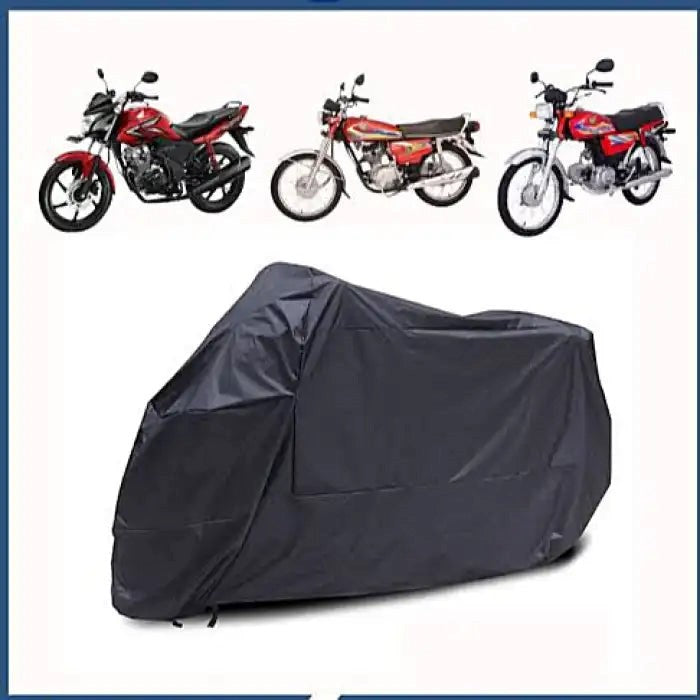 Full Size Scratch & 100 % Water Proof Bike covers Top Cover with waterproof Dustproof Heatproof In very cheaper price Black bike cover
