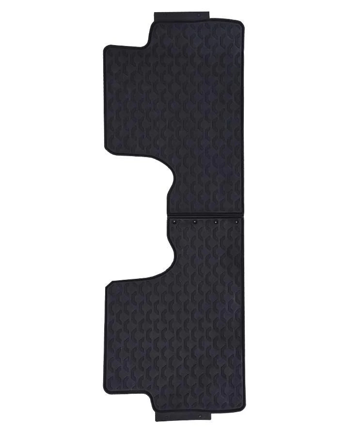 Honda Civic PVC Rubber Floor Mat Custom Fit Grey & Red Mix Design 3 Pcs – Model 2016-2021