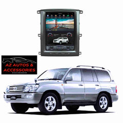 Toyota Land Cruiser / Cygnus 2002 to 2008 Android Tesla LCD Screen IPS Display Multimedia System