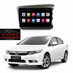 Honda Civic 2013 to 2016 Android Panel HD Player IPS Display Multimedia System