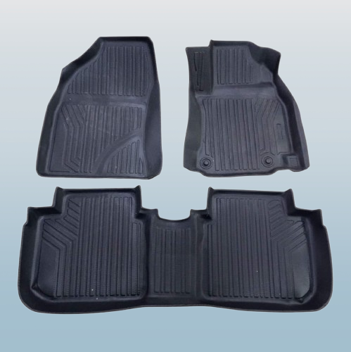 Toyota Corolla TPE Floor Mat Black 3 Pcs - Model 2014-2021