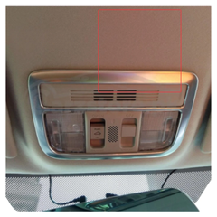 Honda Civic Front Reading Light Chrome Trim – Model 2016-2021Honda Civic Front Reading Light Chrome Trim – Model 2016-2021