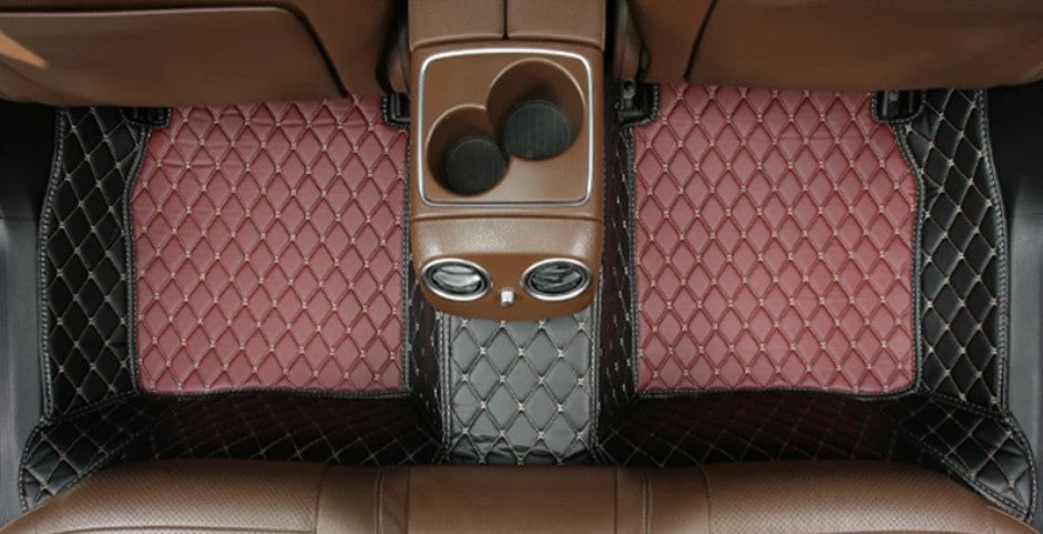 Honda Vezel 5D Custom Floor Mat Brown 3 Pcs - 2013-2021