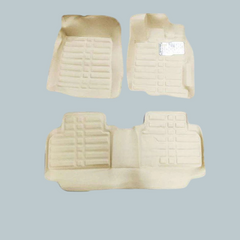 Honda Civic 5D Custom Floor Mat Beige 3 Pcs - Model 2012-2016