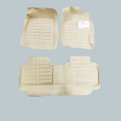 Honda Civic 5D Custom Floor Mat Beige 3 Pcs - Model 2012-2016
