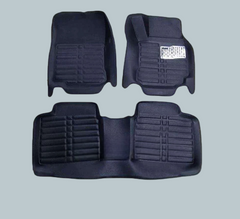 Toyota Corolla 5D Custom Floor Mat Black 3 Pcs - Model 2014-2025