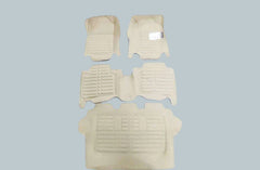 Toyota Fortuner 5D Custom Floor Mat Beige 4 PC - Model 2016-2021