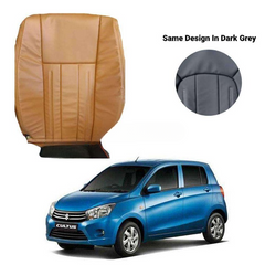 Suzuki Cultus Japanese Rexine Seat Covers Audi Design 2017-2021 - Dark Grey