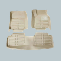 Toyota Corolla 5D Custom Floor Mat Beige 3 Pcs - Model 2000-2008