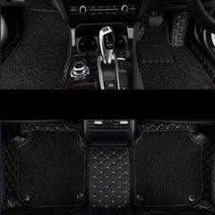 Alsvin 9D Floor Mats Black With Black Grass 3 Pcs Model 2021 to 2022