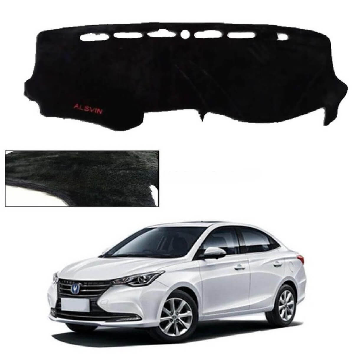 Alsvin Dashboard Carpet Velvet For Protection and Heat Resistance Model 2021 to 2022