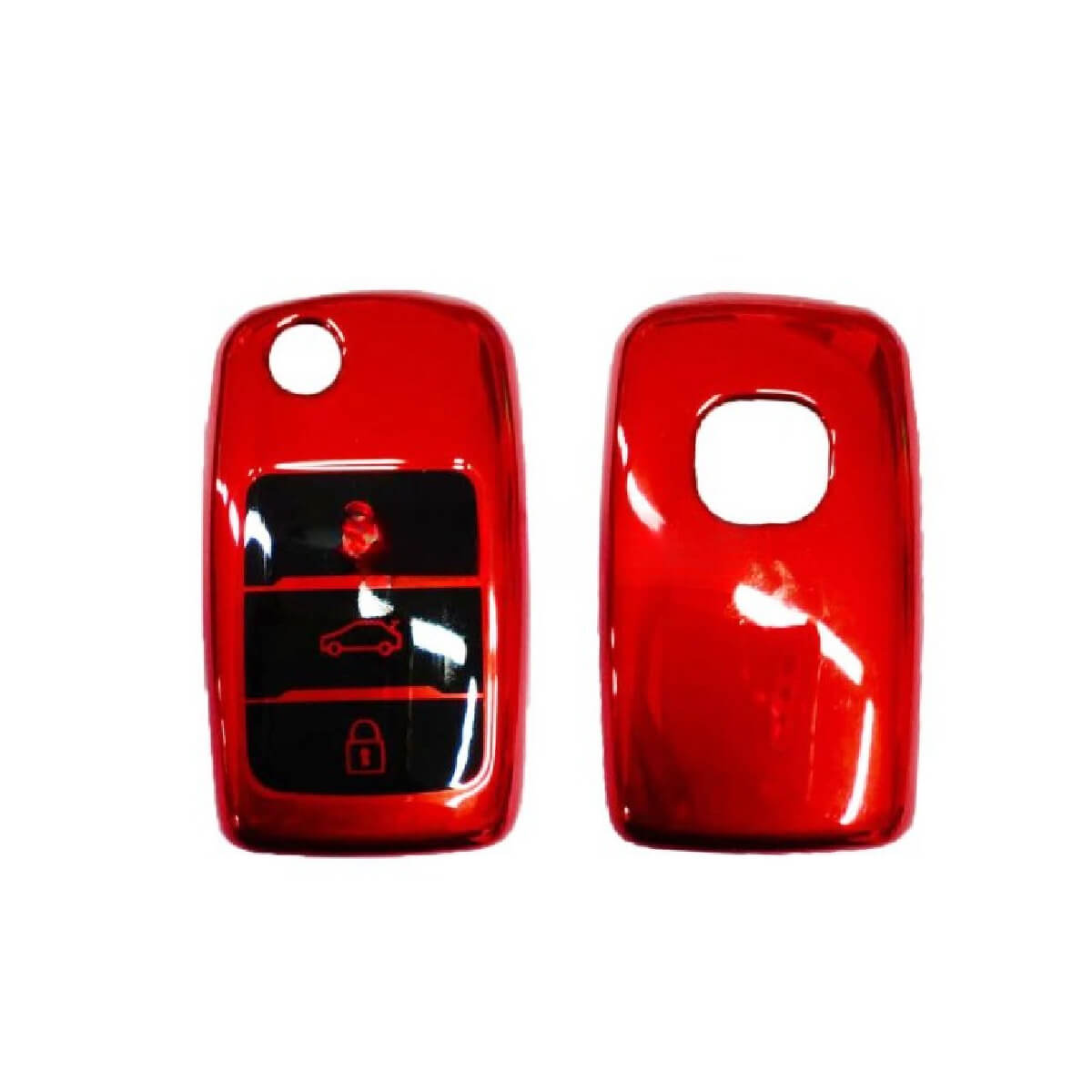 Alsvin Plastic Protection Key Cover Red Model 2021 to 2022