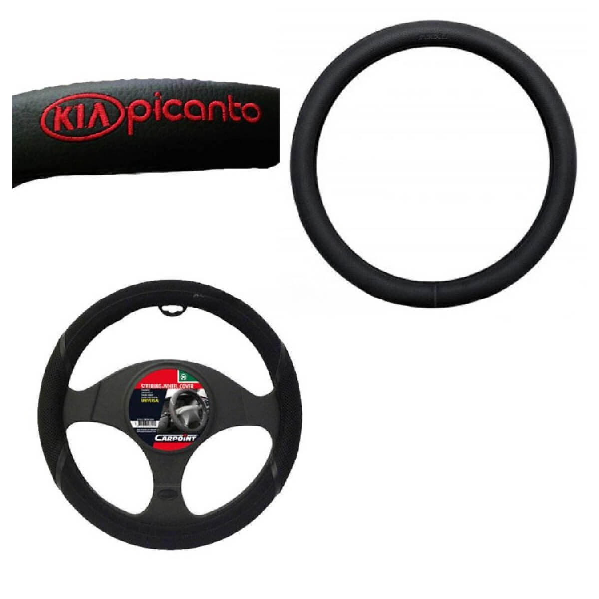 KIA Picanto Special Steering Cover With Logo