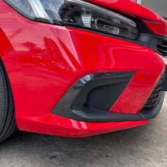 Honda Civic Sedan Carbon Fiber Fog Lamp Trim 2022