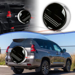 Stainless Steel Car Tyre Cover Suitable for Tyre Size 275 70R16