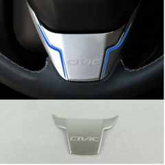 Honda Civic Steering Chrome Trim – Model 2016-2021