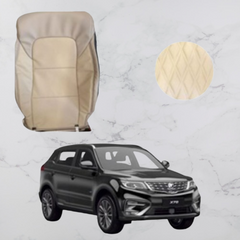 Proton X70 Japanese Rexine Seat Covers Heat and Cold Design Beige – Model 2021-2022