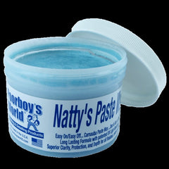 AutoGeek Poorboy’s World Natty’s Paste Wax – Blue (8oz)
