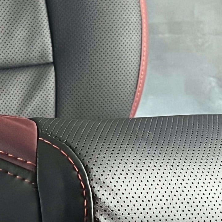 Toyota Corolla Breathable Black Red Seat Covers - Model 2014-2021